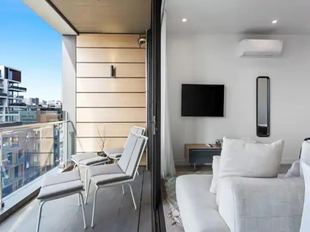 Modern One Bedroom Apartment In Wynyard Quarter Оукланд Екстериор снимка